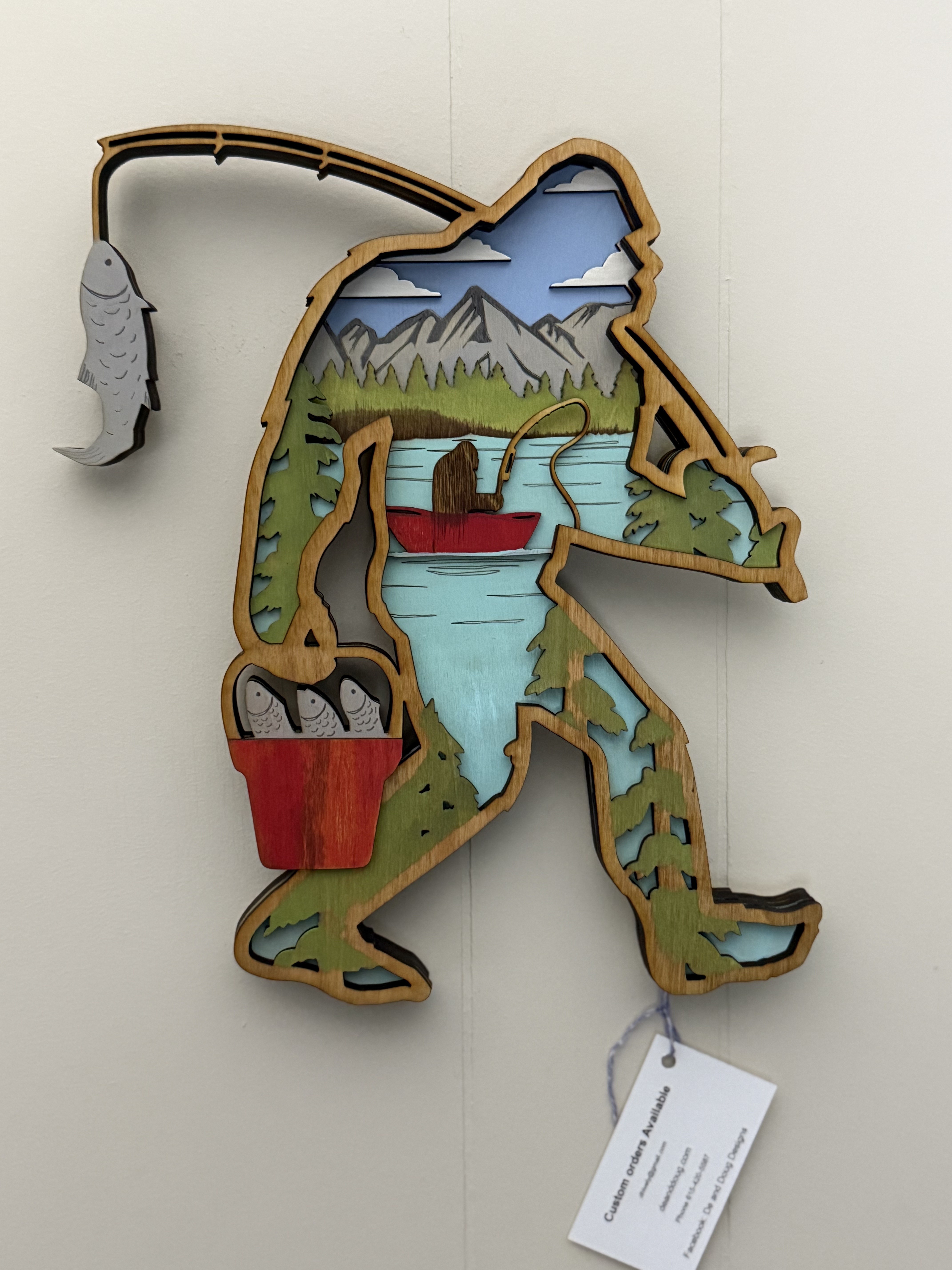 BIG FOOT FISHING 12.5 X 11