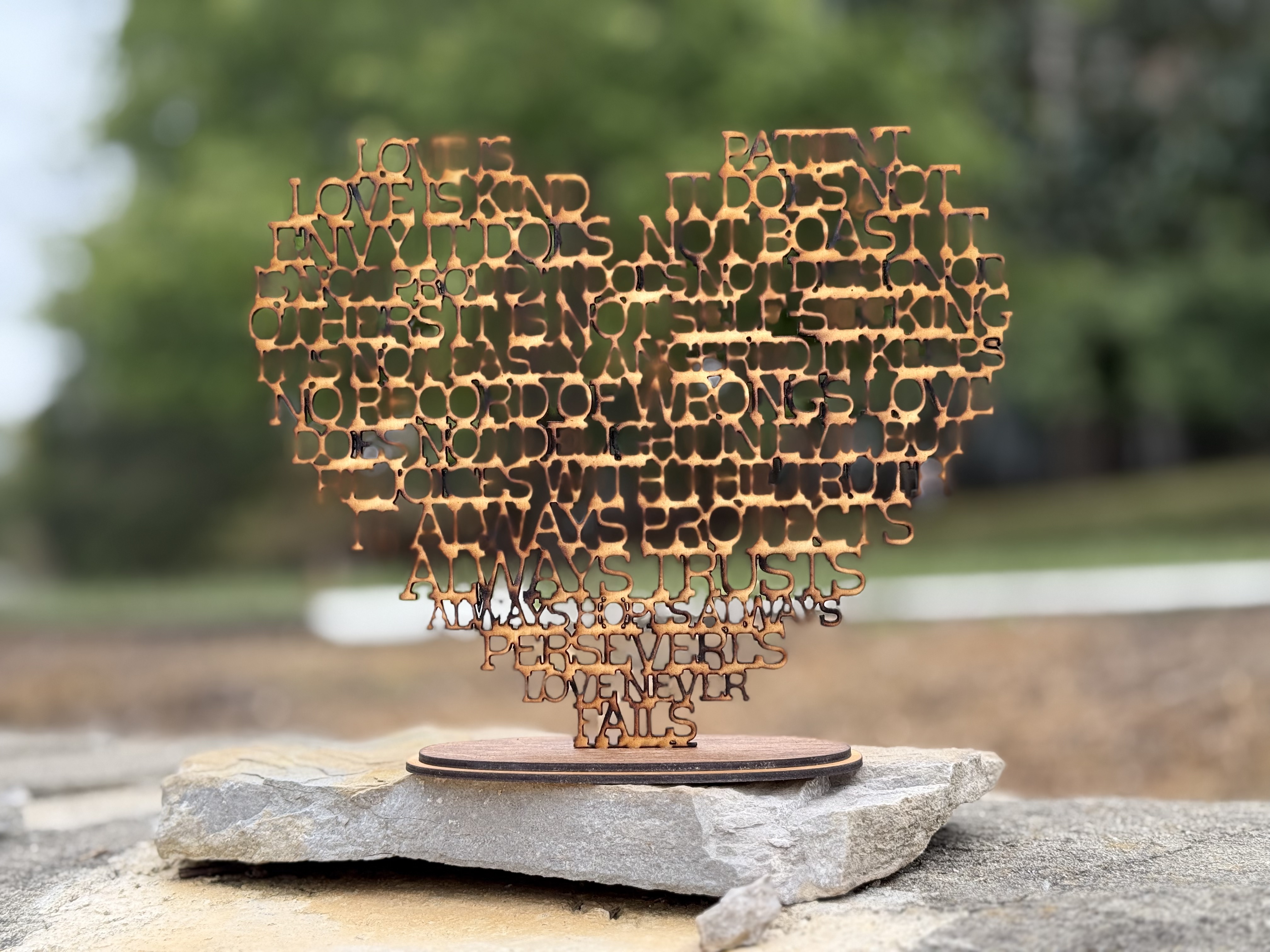 CROSS HEART 1 CORINTHIANS 13;4