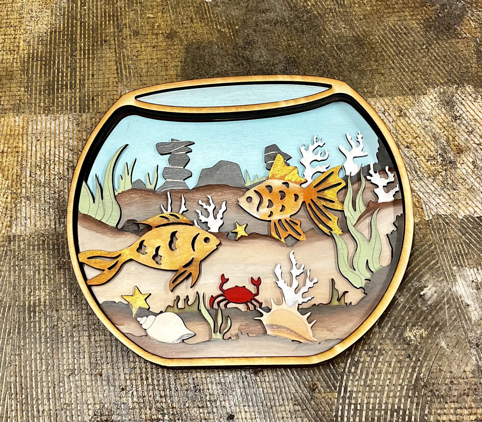 FISH BOWL 8.5 X 9.5