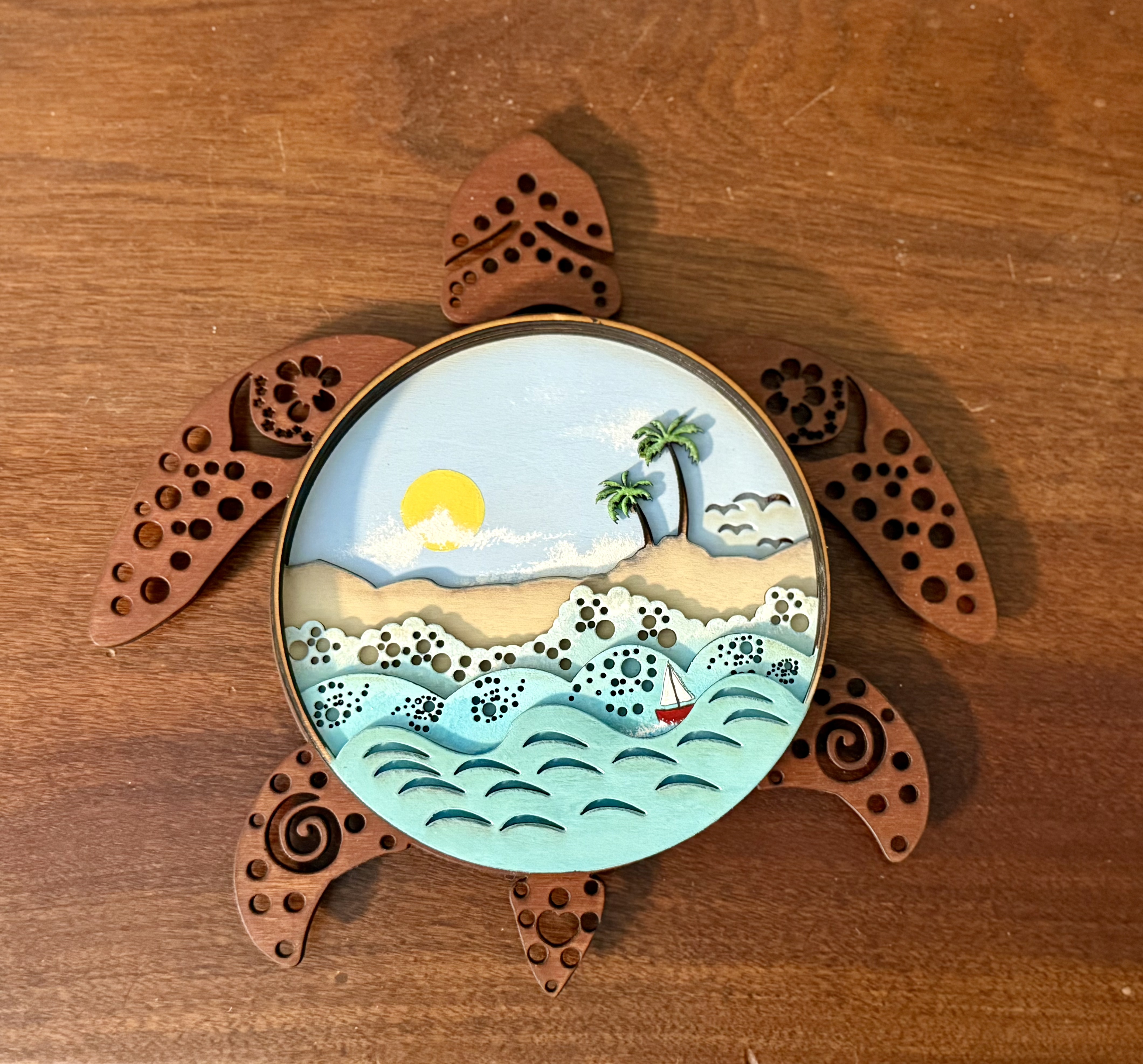 TURTLE VIBES 10.5 X 11